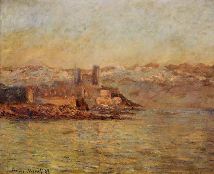Claude Monet Antibes and the Maritime Alps